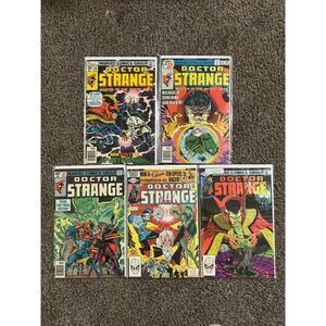 Doctor Strange 2nd Series #28, 32, 37, 51, 52 (1978 Marvel) Lot of 5